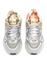 Detail View - Click To Enlarge - GUCCI - 'Ultraspace' patchwork metallic leather sneakers