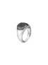 Main View - Click To Enlarge - JOHN HARDY - 'Classic Chain' black sapphire silver signet ring