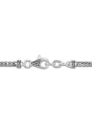  - JOHN HARDY - 'Classic Chain' cross charm silver bracelet