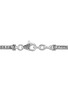  - JOHN HARDY - 'Classic Chain' cross charm silver bracelet