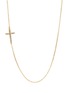 Detail View - Click To Enlarge - JOHN HARDY - Classic Chain' Diamond Cross 18K Yellow Gold Necklace