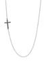 Detail View - Click To Enlarge - JOHN HARDY - Classic Chain' silver cross necklace