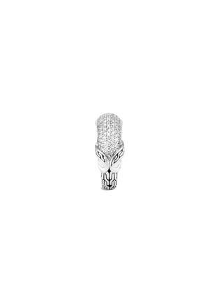 Detail View - Click To Enlarge - JOHN HARDY - 'Asli Classic Chain' diamond silver ring