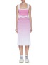 Main View - Click To Enlarge - PH5 - 'Victoria' wavy pleated tank dress