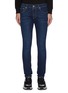 Main View - Click To Enlarge - ALEXANDER MCQUEEN - Dragon embroidered skinny jeans