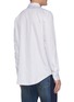 Back View - Click To Enlarge - ALEXANDER MCQUEEN - Double layer stripe shirt
