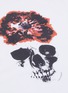  - ALEXANDER MCQUEEN - Ink flower skull T-shirt