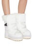 Figure View - Click To Enlarge - BOGNER - 'New Tignes 8' quilted leather strapped fur lined boots