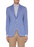 Main View - Click To Enlarge - ISAIA - 'Sailor' notch lapel wool jersey casual blazer