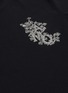  - ALEXANDER MCQUEEN - Floral logo embroidered T-shirt