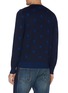 Back View - Click To Enlarge - ALEXANDER MCQUEEN - Skull intarsia sweater