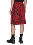 Back View - Click To Enlarge - ALEXANDER MCQUEEN - Floral Print Shorts