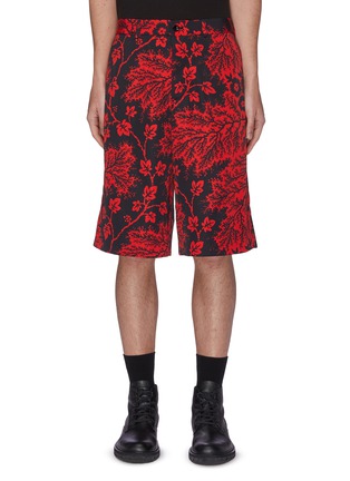 Main View - Click To Enlarge - ALEXANDER MCQUEEN - Floral Print Shorts