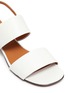 Detail View - Click To Enlarge - CLERGERIE - 'Leonie' metallic block heel slingback sandals