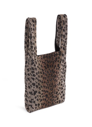 Detail View - Click To Enlarge - ALEXANDER WANG - 'Wangloc' rhinestone embellished mini shopper bag