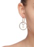 Figure View - Click To Enlarge - JOOMI LIM - Faux pearl crystal embellished hoop drop earrings