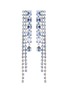 Main View - Click To Enlarge - JOOMI LIM - Crystal chain earrings