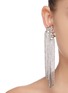 Figure View - Click To Enlarge - JOOMI LIM - Crystal fringe spike single statement earring