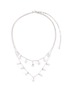 Main View - Click To Enlarge - CZ BY KENNETH JAY LANE - Double tier layer pear-shape embellishments necklace