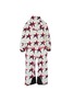 Figure View - Click To Enlarge - PERFECT MOMENT - Colourblock star print kids ski suit