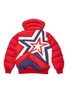 Figure View - Click To Enlarge - PERFECT MOMENT - 'Super Star' panelled puffed down jacket