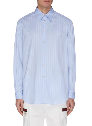Main View - Click To Enlarge - GUCCI - Stripe button down shirt