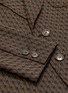  - GUCCI - 'Vintage' embroidered chest pocket blazer