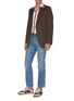 Figure View - Click To Enlarge - GUCCI - Straight cut washed jeans