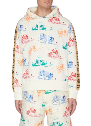 Main View - Click To Enlarge - GUCCI - x Disney Mickey print hoodie