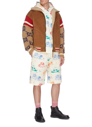 Figure View - Click To Enlarge - GUCCI - x Disney Mickey print hoodie
