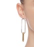 Figure View - Click To Enlarge - PHILIPPE AUDIBERT - Oval drop interlocking earrings