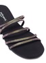 Detail View - Click To Enlarge - PEDRO GARCIA  - 'Gala' embellished stripe sandals