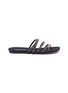 Main View - Click To Enlarge - PEDRO GARCIA  - 'Gala' embellished stripe sandals