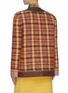 Back View - Click To Enlarge - GUCCI - Check Tweed Silk Trim Jacket