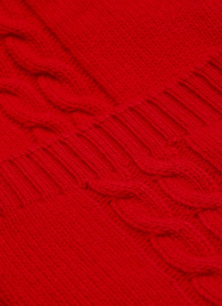  - GUCCI - GG embroidered rib knit cardigan
