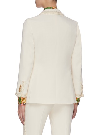 Back View - Click To Enlarge - GUCCI - Cady Trim Jacket