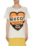 Main View - Click To Enlarge - GUCCI - Sequin Embroidery Heart T-shirt