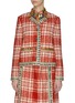 Main View - Click To Enlarge - GUCCI - Boucle tweed lining blazer