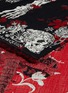 Detail View - Click To Enlarge - ALEXANDER MCQUEEN - 'Tattoo Skeleton' scarf