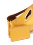 Detail View - Click To Enlarge - KHAORE - Athaarah' cut out top handle leather clutch