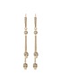 Main View - Click To Enlarge - ALEXANDER MCQUEEN - Chain skull earrings
