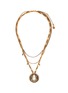 Main View - Click To Enlarge - ALEXANDER MCQUEEN - Round pendant necklace