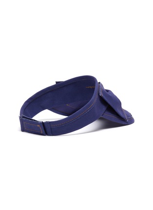 Figure View - Click To Enlarge - BERNSTOCK SPEIRS - Contrast stitch bow visor