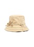 Main View - Click To Enlarge - BERNSTOCK SPEIRS - Contrast stitch ribbon tie canvas bucket hat