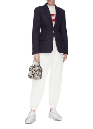 Figure View - Click To Enlarge - ALEXANDER WANG - Puff padded blazer