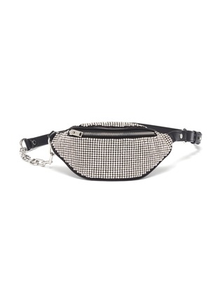 Main View - Click To Enlarge - ALEXANDER WANG - 'Attica' rhinestone embellished belt bag