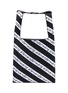 Main View - Click To Enlarge - ALEXANDER WANG - Diagonal logo print knit shopper bag