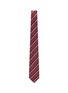 Figure View - Click To Enlarge - ISAIA - Bicolour strip jacquard silk tie