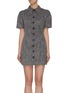 Main View - Click To Enlarge - C/MEO COLLECTIVE - “Prophecy’ puff sleeve tailored shirt collar dress