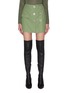 Main View - Click To Enlarge - C/MEO COLLECTIVE - 'Just the same' double button A-line mini skirt